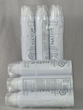 Native Deodorant Body Spray – Eucalyptus & Mint – Bundle of 6 – NEW (99g Each)
